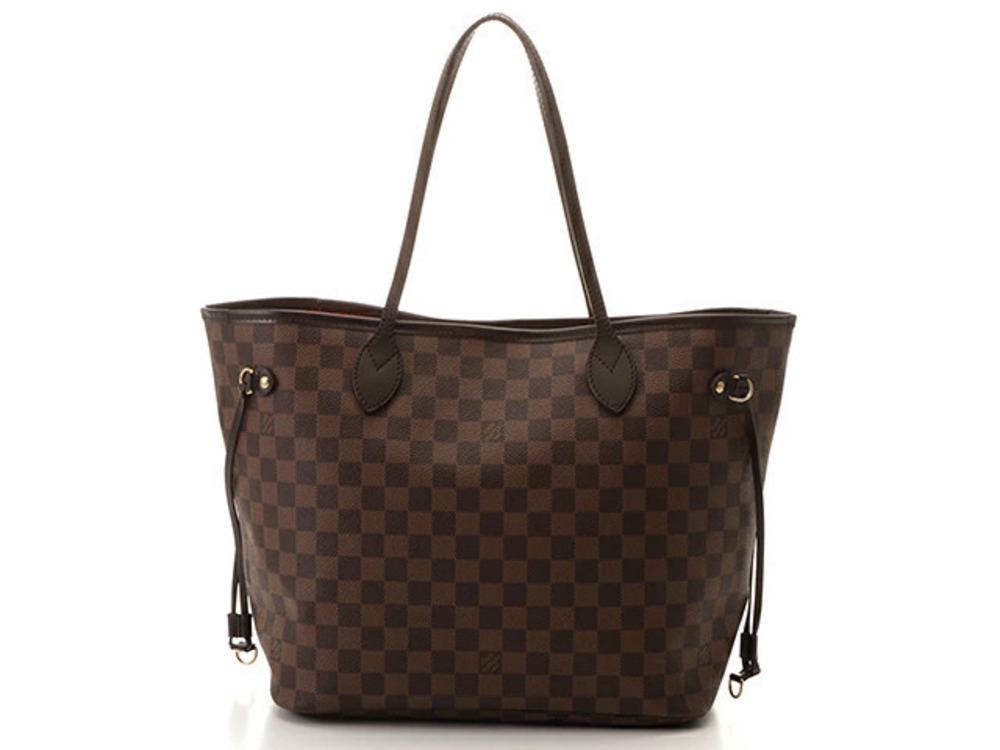 LOUIS VUITTON Neverfull bag Damier Cerise Red